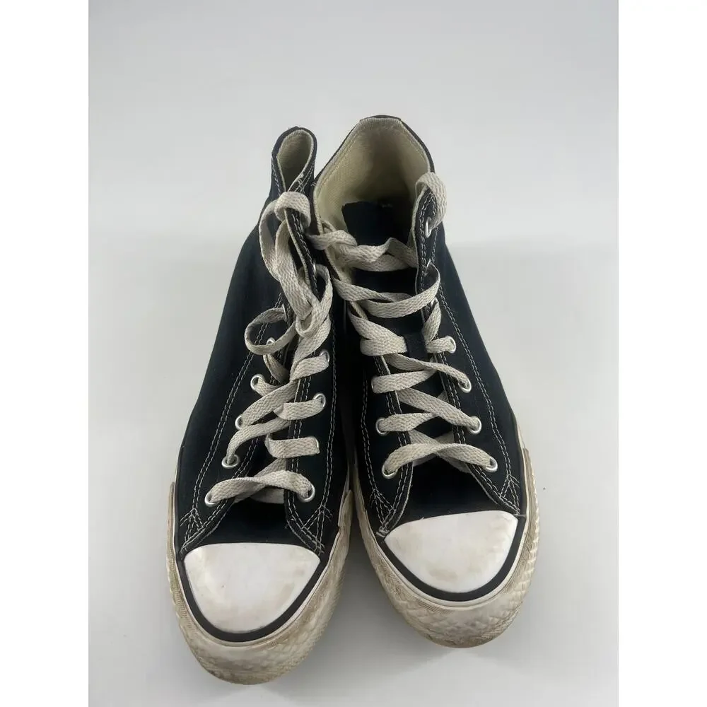 Converse All Star Chucks Kids Youth 5.6 Black White Skater Punk School Sneaker